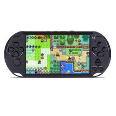 Φορητή παιχνιδομηχανή 5" Game Player X9 8GB με 2500 παιχνιδια, μαύρο χρώμα - OEM