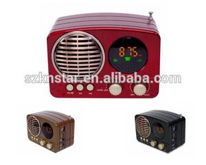 ΡΑΔΙΟΦΩΝΟ M-163BT Mini Digital FM Radio with USB/TF Input/ wireless B.T. ΚΑΦΕ ΧΡΩΜΑ