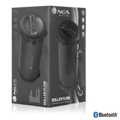 NGS Roller Flow 20W Bluetooth Speaker with FM Radio, USB Port, AUX Input and MicroSD Slot BLACK COLOR (OEM)