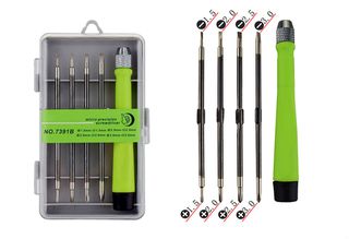 Σετ κατσαβιδιών ακριβείας 8 in 1 7391B Mini Precision Philips Screwdriver Set (OEM)