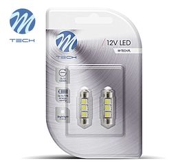M-Tech LED 12V Canbus Λευκό 36mm