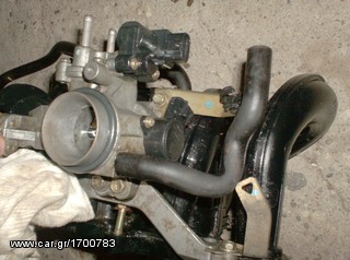 TOYOTA YARIS  1000 CC 99MON Πεταλούδες Γκαζιού ΠΟΛΛΑΠΛΗ /  Πολλαπλής Εισαγωγής (Χταπόδι)-thumb-4