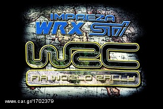 Ανδρικό κοντομάνικο μπλούζα τ σέρτ Original Full Scale WRC Subaru Impreza T-Shirt Size M L XL ST003-thumb-11