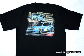 Ανδρικό κοντομάνικο μπλούζα τ σέρτ Original Full Scale WRC Subaru Impreza T-Shirt Size M L XL ST003-thumb-9