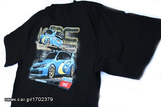 Ανδρικό κοντομάνικο μπλούζα τ σέρτ Original Full Scale WRC Subaru Impreza T-Shirt Size M L XL ST003-thumb-3