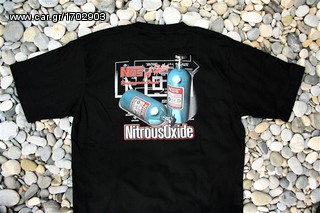 Ανδρικό κοντομάνικο μπλούζα τ σέρτ Original Full Scale Nos Nitrous oxide T-Shirt Size M L XL NT643