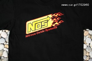 Ανδρικό κοντομάνικο μπλούζα τ σέρτ Original Full Scale Nos Nitrous oxide T-Shirt Size M L XL NT645-thumb-1