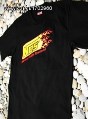 Ανδρικό κοντομάνικο μπλούζα τ σέρτ Original Full Scale Nos Nitrous oxide T-Shirt Size M L XL NT645-thumb-3