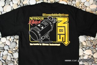 Ανδρικό κοντομάνικο μπλούζα τ σέρτ Original Full Scale Nos Nitrous oxide T-Shirt Size M L XL NT645-thumb-11