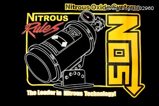 Ανδρικό κοντομάνικο μπλούζα τ σέρτ Original Full Scale Nos Nitrous oxide T-Shirt Size M L XL NT645-thumb-12