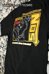 Ανδρικό κοντομάνικο μπλούζα τ σέρτ Original Full Scale Nos Nitrous oxide T-Shirt Size M L XL NT645-thumb-15