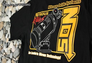 Ανδρικό κοντομάνικο μπλούζα τ σέρτ Original Full Scale Nos Nitrous oxide T-Shirt Size M L XL NT645-thumb-16