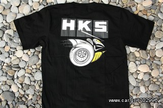Ανδρικό κοντομάνικο μπλούζα τ σέρτ Original Full Scale HKS T-Shirt Size M L XL KT 646-thumb-9