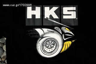 Ανδρικό κοντομάνικο μπλούζα τ σέρτ Original Full Scale HKS T-Shirt Size M L XL KT 646-thumb-10