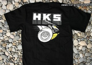 Ανδρικό κοντομάνικο μπλούζα τ σέρτ Original Full Scale HKS T-Shirt Size M L XL KT 646-thumb-16