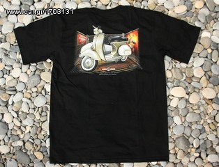 Ανδρικό κοντομάνικο μπλούζα τ σέρτ Original Full Scale Vespa G Company Club T-Shirt Size L VC023-thumb-8