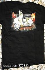 Ανδρικό κοντομάνικο μπλούζα τ σέρτ Original Full Scale Vespa G Company Club T-Shirt Size L VC023-thumb-11