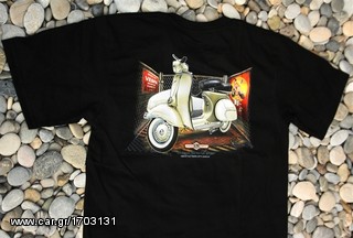 Ανδρικό κοντομάνικο μπλούζα τ σέρτ Original Full Scale Vespa G Company Club T-Shirt Size L VC023-thumb-12