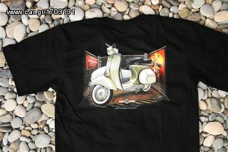 Ανδρικό κοντομάνικο μπλούζα τ σέρτ Original Full Scale Vespa G Company Club T-Shirt Size L VC023-thumb-15