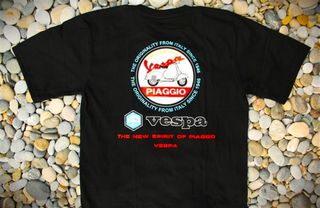 Ανδρικό κοντομάνικο μπλούζα τ σέρτ Original Full Scale Vespa Logo Club T-Shirt Size L VC024-thumb-4