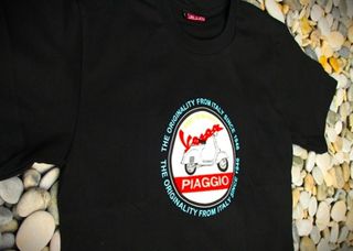 Ανδρικό κοντομάνικο μπλούζα τ σέρτ Original Full Scale Vespa Logo Club T-Shirt Size L VC024-thumb-5