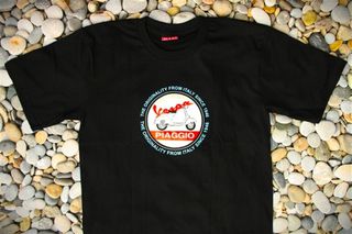 Ανδρικό κοντομάνικο μπλούζα τ σέρτ Original Full Scale Vespa Logo Club T-Shirt Size L VC024-thumb-9