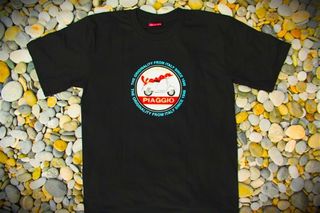 Ανδρικό κοντομάνικο μπλούζα τ σέρτ Original Full Scale Vespa Logo Club T-Shirt Size L VC024-thumb-13