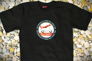 Ανδρικό κοντομάνικο μπλούζα τ σέρτ Original Full Scale Vespa Logo Club T-Shirt Size L VC024-thumb-14