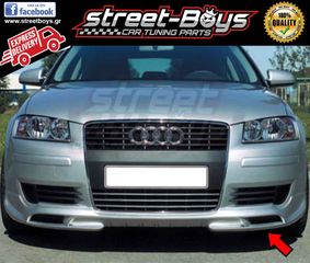 LIP SPOILER ΕΜΠΡΟΣ ΠΡΟΦΥΛΑΚΤΗΡΑ AUDI A3 8P (2003-2008) | STREETBOYS - CAR TUNING SHOP