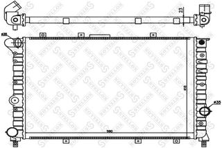 Ψυγείο Νερού ALFA ROMEO 156 Sedan / 4dr 2003 - 2006 ( 932 ) 1.9 JTD  ( 192 B1.000  ) (136 hp ) Πετρέλαιο #034406325