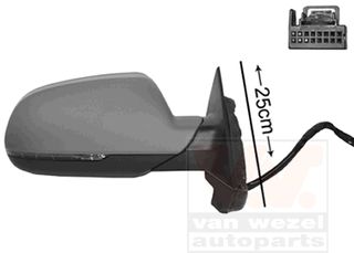 Καθρέπτης Ηλεκτρικός AUDI A3 Sportback / 5dr 2008 - 2012 ( 8P )( F/L ) 1.2 TSI  ( CBZB  ) (105 hp ) Βενζίνη #079007598