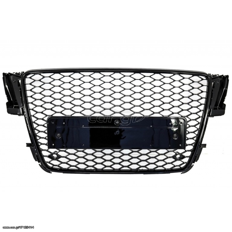 Κεντρική Μάσκα Audi A5 8T (2008-2011) RS5 Design Μαύρο Γυαλιστερό