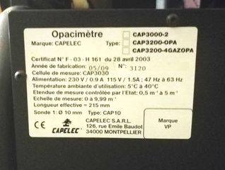 ΑΝΑΛΥΤΗΣ ΚΑΥΣΑΕΡΙΩΝ ΠΕΤΡΕΛΑΙΟΥ CAPELEC CAP 3200-thumb-9