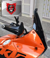 Ζελατίνα-Ανεμοθώρακας-Παρμπρίζ MPF-GRIVAS για KTM 990 Adventure OR Size με αεροτομή-thumb-3