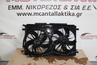 Βεντιλατέρ JEEP COMPASS (2007-2011) 2400cc 107VE νερού και aircondition διπλό σε πλαίσιο