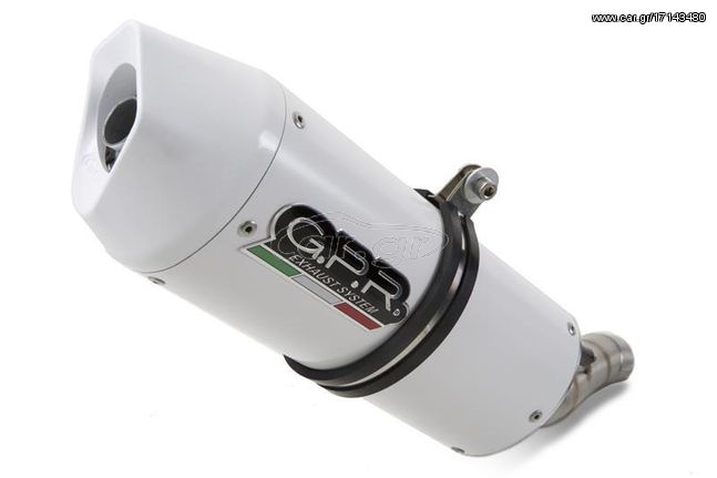 Gpr Eξάτμιση Τελικό Albus Ceramic White Suzuki Bandit 1200 GSF 2005 - 2006 