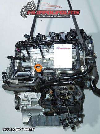 ΚΙΝΗΤΗΡΑΣ VW GOLF-GOLF PLUS-PASSAT-BEETLE-POLO-JETTA-TOURAN  1600cc TDI 2009-2013  CAY