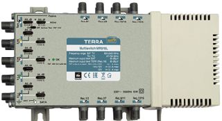 TERRA MR916L Radial multiswitch, 9x16 outputs, passive and active terrestrial TV path