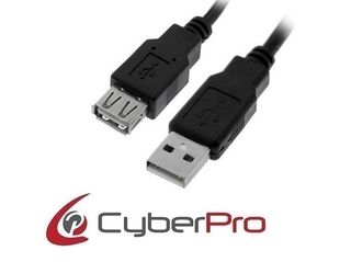 CYBERPRO CP-UMF050 Cable usb male to usb female v2.0 5m
