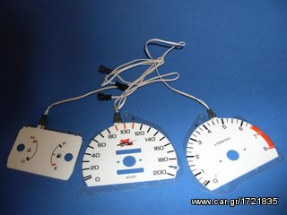 Λευκά όργανα Honda Civic 88-91 