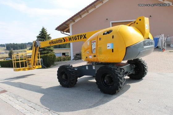 Καλαθοφόρα Haulotte 2002 H16 TPX 4WD M.E ΠΙΝΑΚΙΔΕΣ