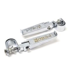 "Honda" Highway Bar Foot Peg Rests Front Chrome Cruiser Aluminum
