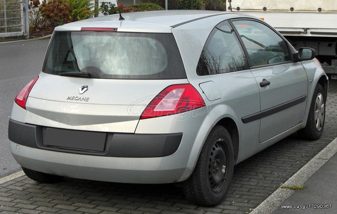 RENAULT MEGANE REAR BUMPER / ΠΙΣΩ ΠΡΟΦΥΛΑΚΤΗΡΑΣ