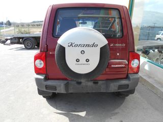 SSANGYONG KORANDO 2001 1998CC E20 ΠΩΛΟΥΝΤΑΙ ΑΝΤΑΛΛΑΚΤΙΚΑ ΜΗΧΑΝΙΚΑ ΚΑΙ ΦΑΝΟΠΟΙΕΙΑΣ-thumb-2
