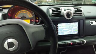 Smart 451 οθόνη Android auto -car play  SD – USB-GPS- BLUETOOTH by dousissound.