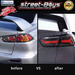 ΦΑΝΑΡΙΑ ΠΙΣΩ *SMOKED* ΜΕ ΔΥΝΑΜΙΚΗΣ ΑΚΟΛΟΥΘΙΑΣ ΦΛΑΣ MITSUBISHI LANCER 10 | StreetBoys - Car Tuning Shop-thumb-4