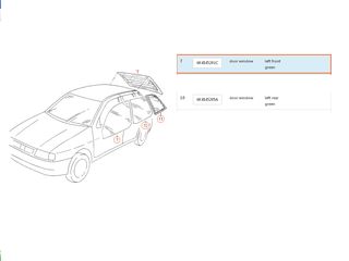 SEAT IBIZA - CORDOBA - INCA (ΤΖΑΜΙΑ ΠΑΡΑΘΥΡΩΝ) 