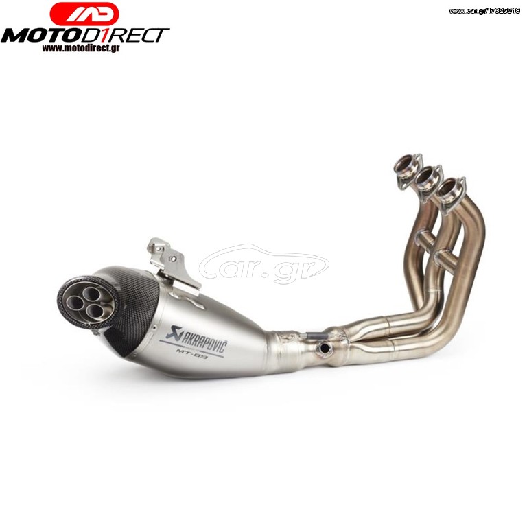 ΕΞΑΤΜΙΣΗ AKRAPOVIC ΟΛΟΚΛΗΡΗ ΤΙΤΑΝΙΟ ΜΤ09