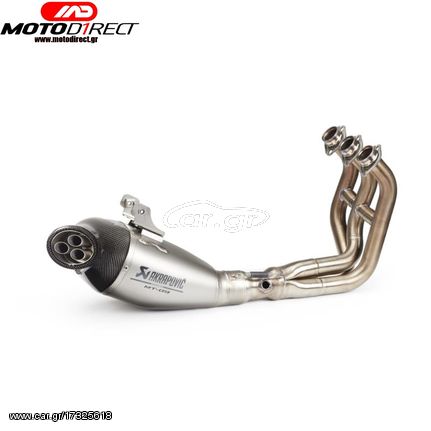 ΕΞΑΤΜΙΣΗ AKRAPOVIC ΟΛΟΚΛΗΡΗ ΤΙΤΑΝΙΟ ΜΤ09