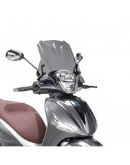 Givi Ζελατίνα Piaggio Beverly 125ie-300ie 10-18/350 Sport Touring 12-18 Smoke